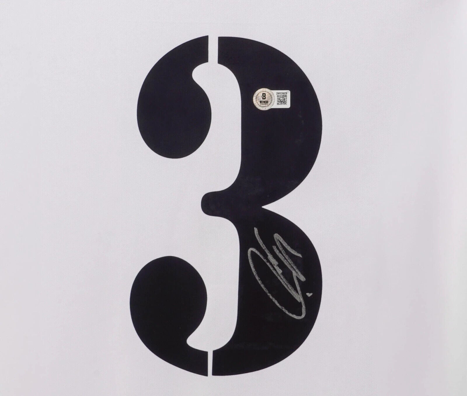 Roberto Carlos Signed Real Madrid FC Home Soccer Jersey #3 with Beckett Witness